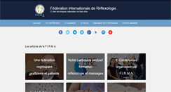 Desktop Screenshot of federation-reflexologie.fr
