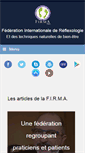 Mobile Screenshot of federation-reflexologie.fr